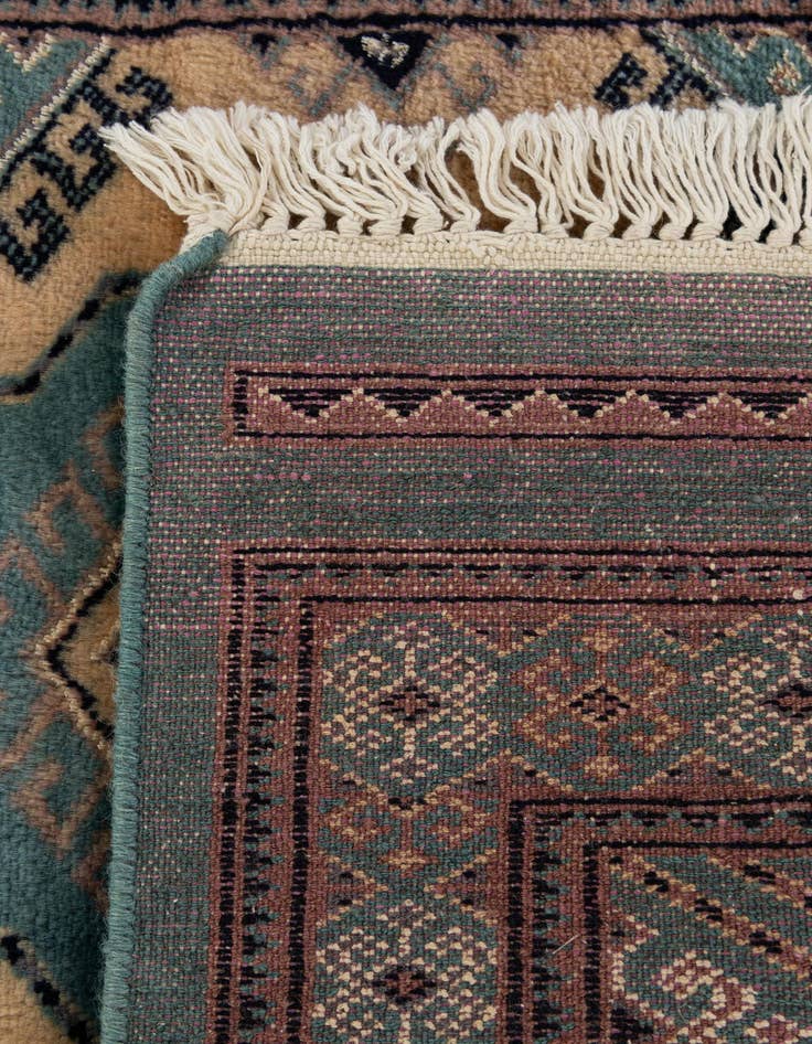 Detail image of 2' x 3' 2 Hand Knotted Bokhara Oriental Rug