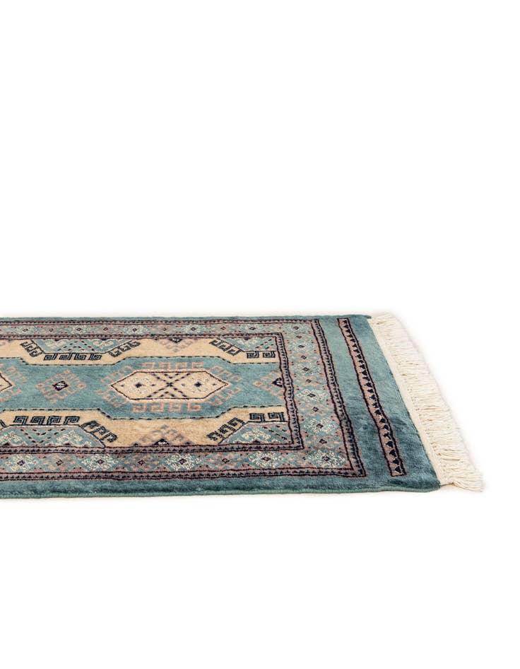 Detail image of 2' x 3' 2 Hand Knotted Bokhara Oriental Rug