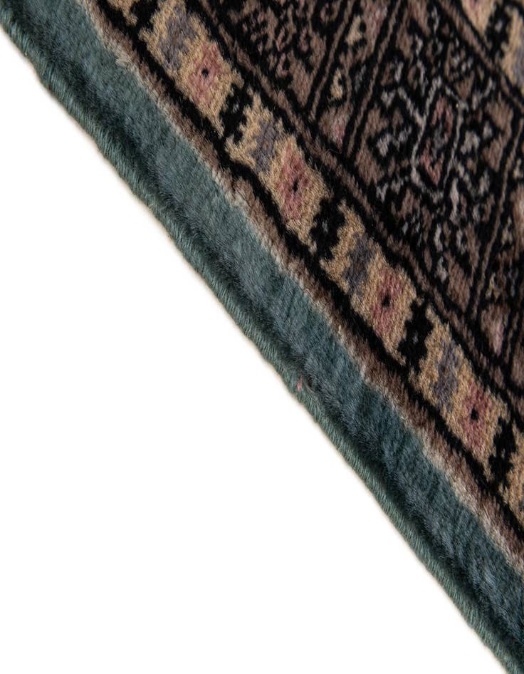 Detail image of 2' 1 x 3' 3  Hand Knotted Bokhara Wool Rug