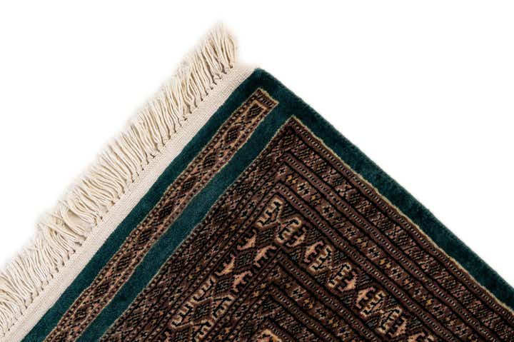 2' 9 x 4' 1 Hand Knotted Bokhara Oriental Wool Rug