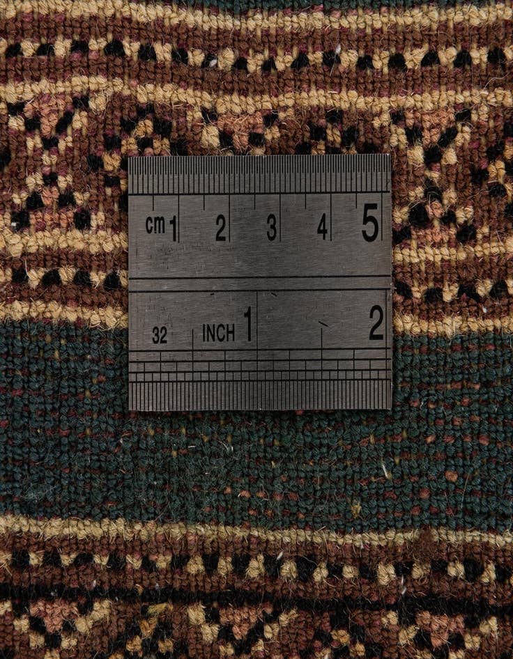 Detail image of 2' 9 x 4' 1  Hand Knotted Bokhara Oriental Wool Rug