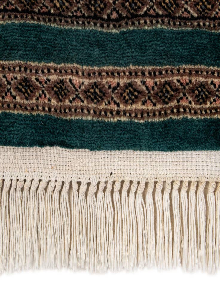 Detail image of 2' 9 x 4' 1  Hand Knotted Bokhara Oriental Wool Rug