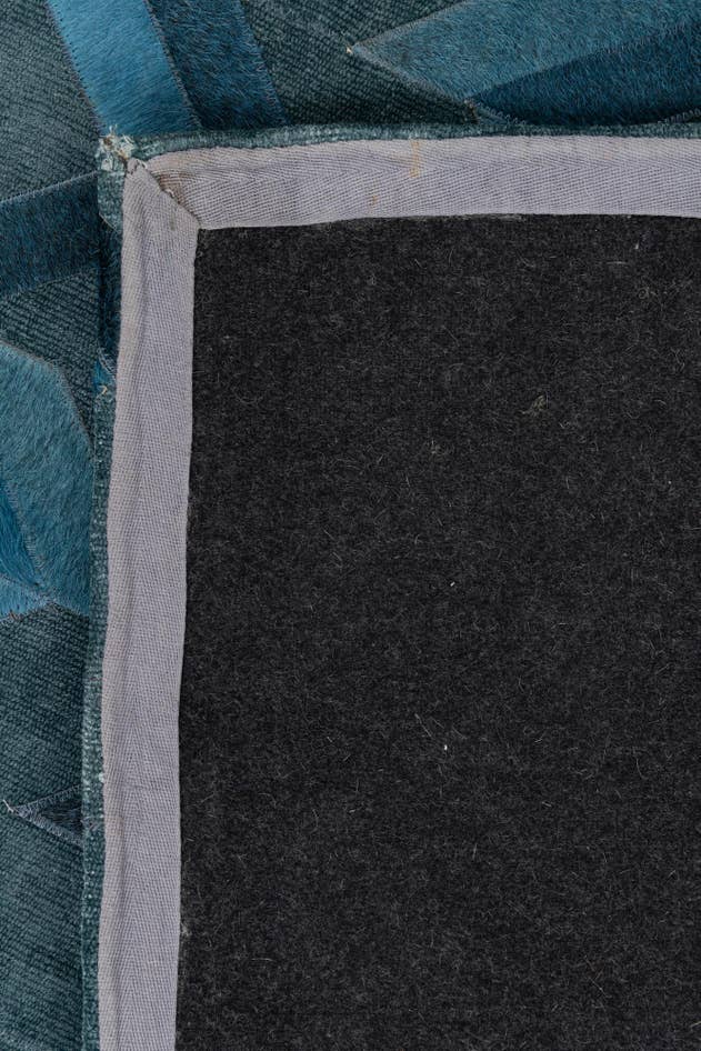 Detail image of 3' 10 x 5' 10 Cowhide Leather Rug