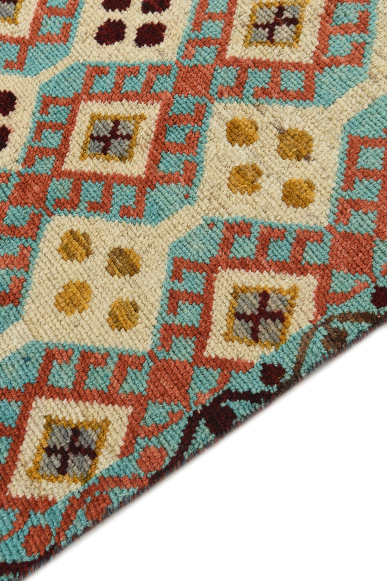 6' x 8' 3 Hand Knotted Darya Wool Rug