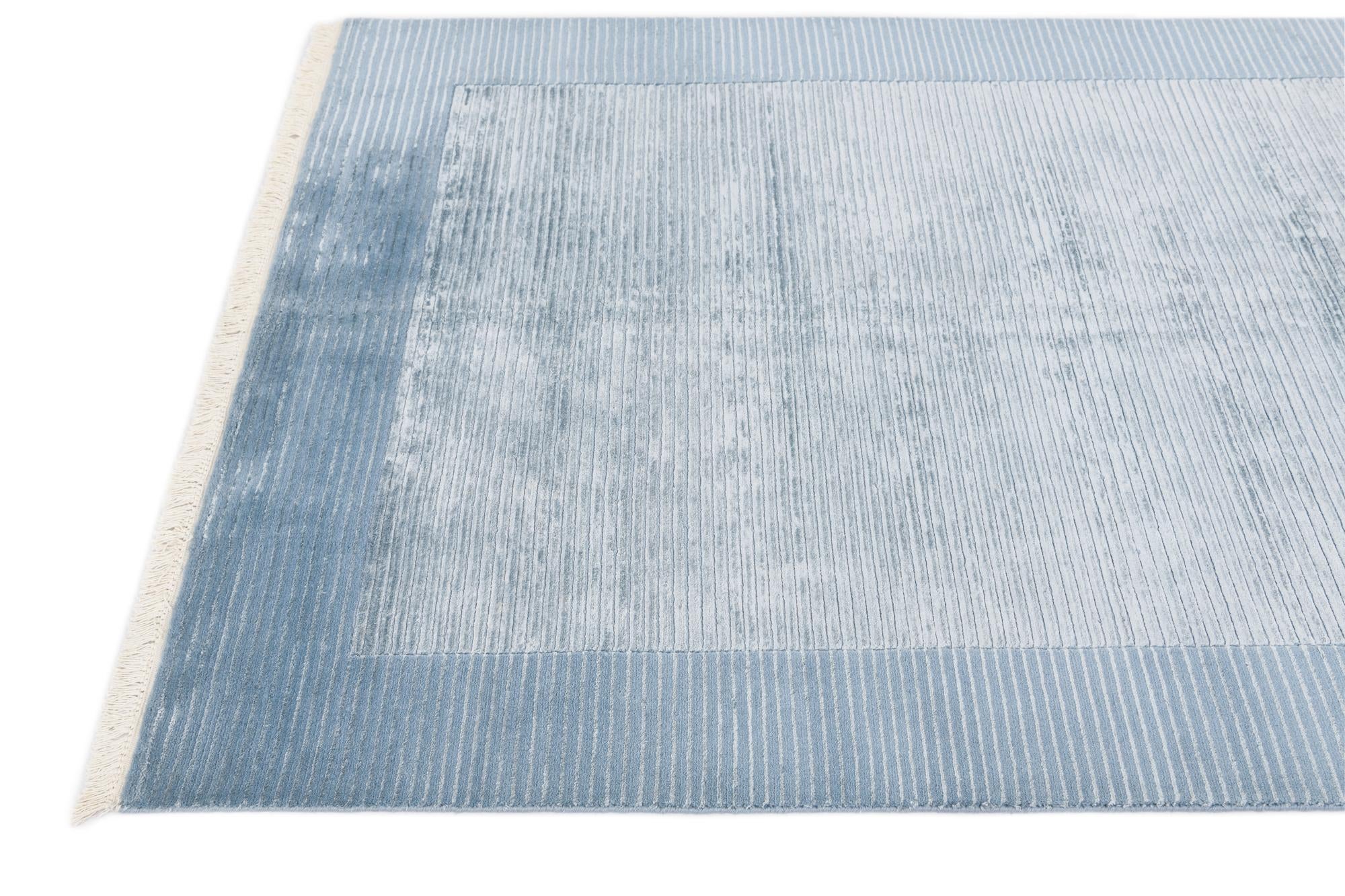 4' 10 x 6' 9 Hand Knotted Darya Wool Rug