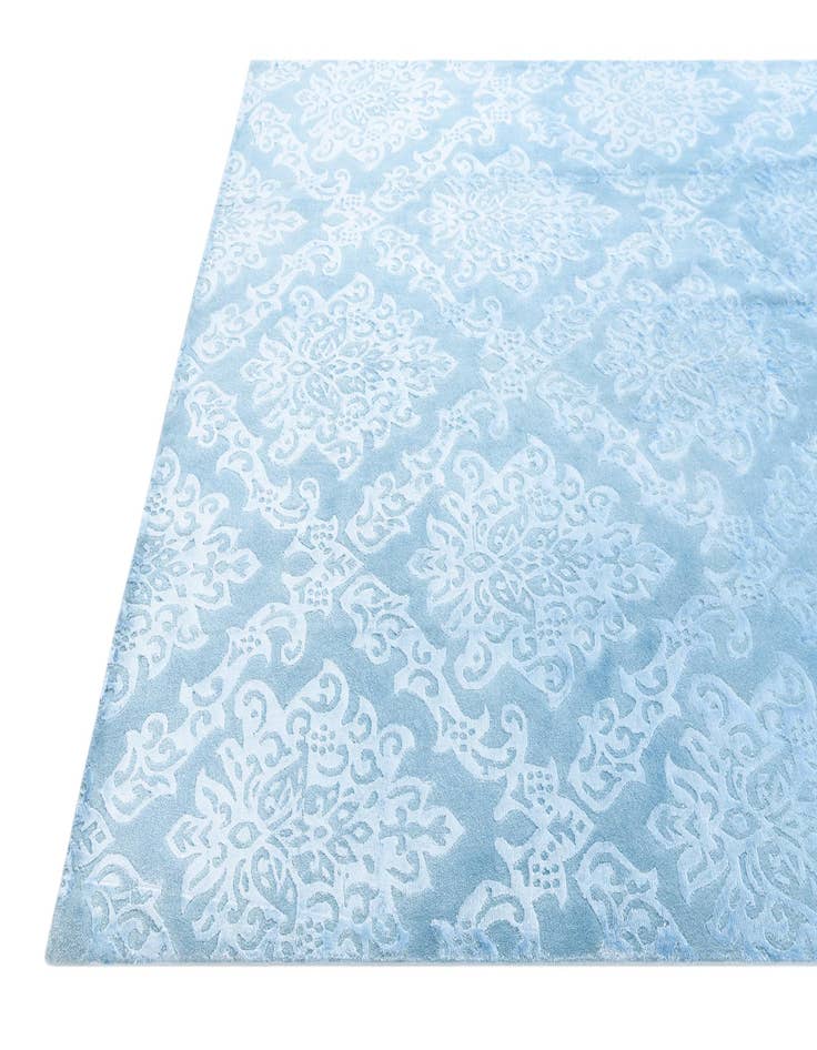 Detail image of 6' 8 x 10' Hand Knotted Darya Wool Rug