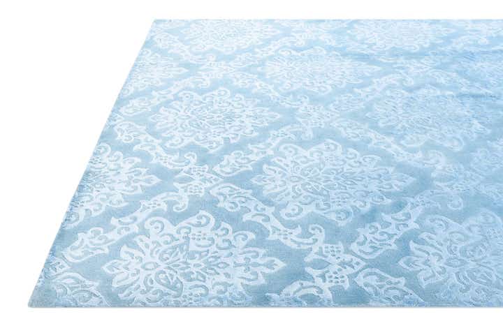 6' 8 x 10' Hand Knotted Darya Wool Rug