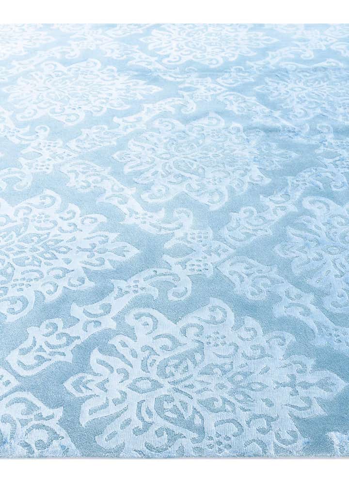 6' 8 x 10' Hand Knotted Darya Wool Rug