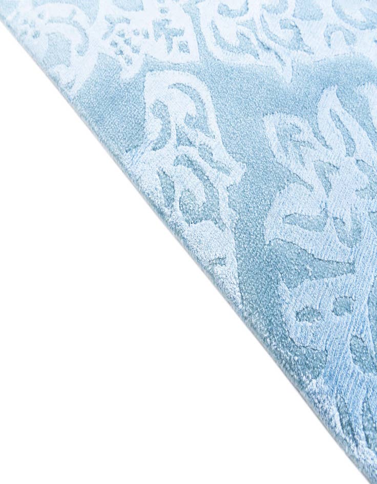 Detail image of 6' 8 x 10' Hand Knotted Darya Wool Rug