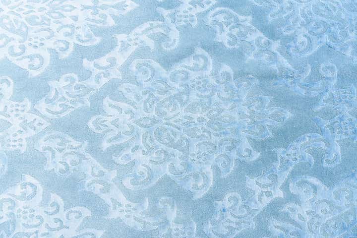 6' 8 x 10' Hand Knotted Darya Wool Rug