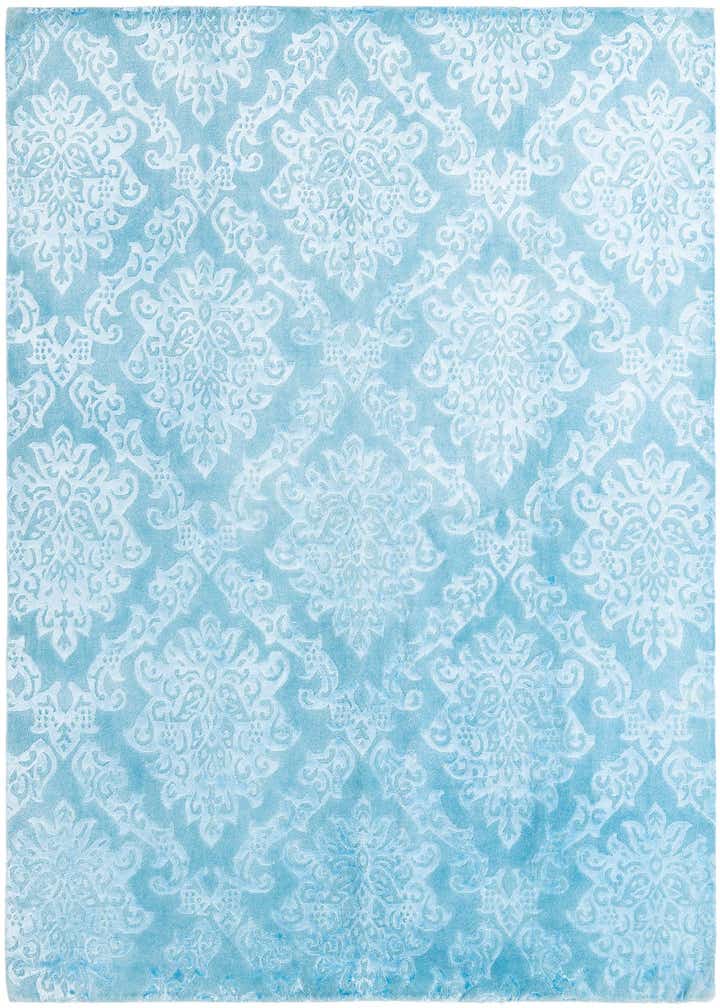 6' 8 x 10' Hand Knotted Darya Wool Rug