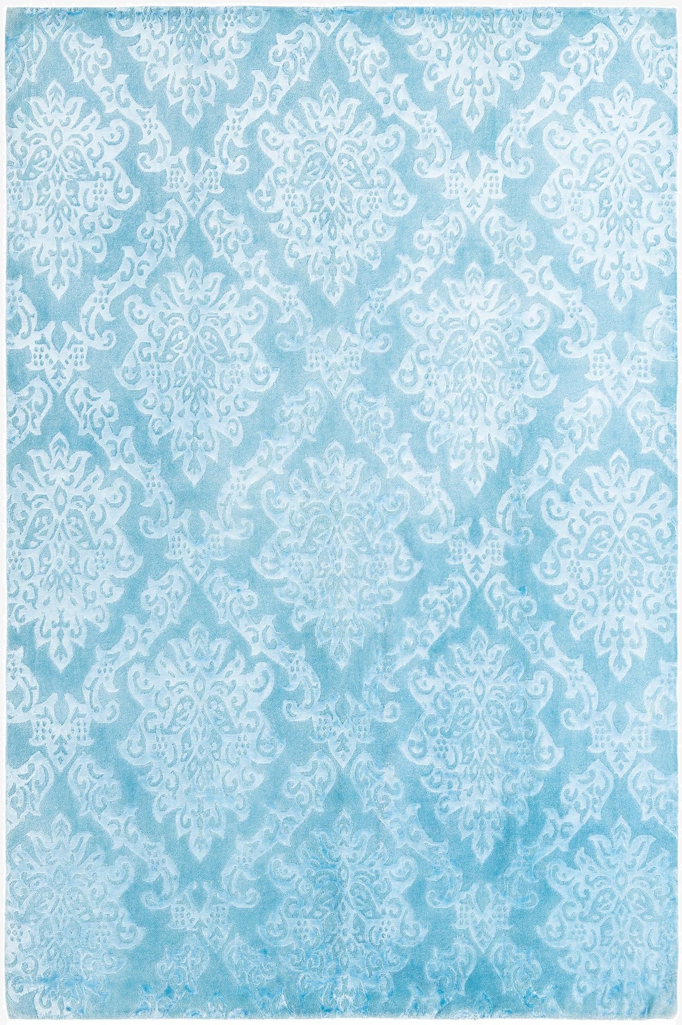 6' 8 x 10'  Hand Knotted Darya Wool Rug