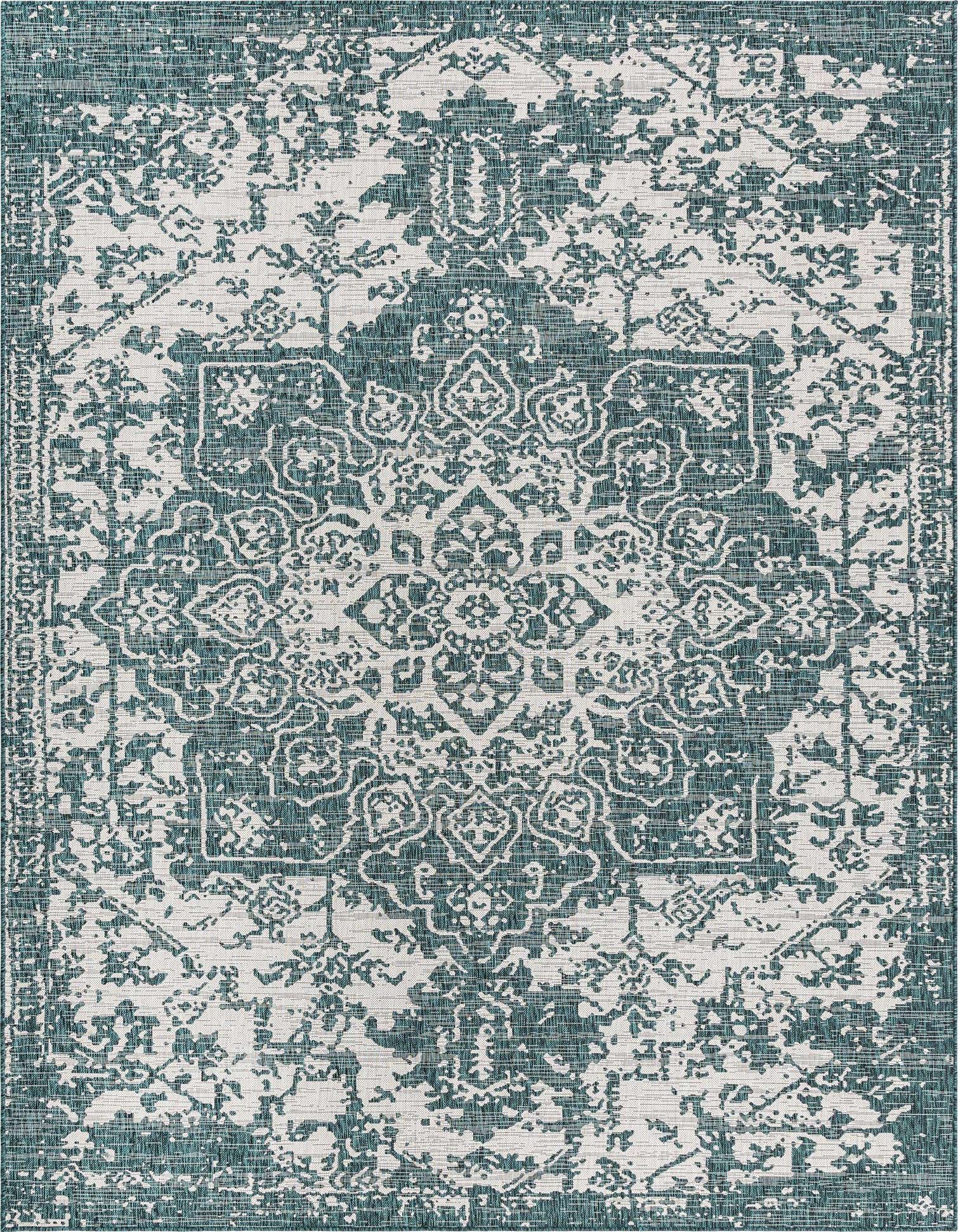 9' x 12' Easy-Clean Jill Zarin Dubai Indoor / Outdoor Rug