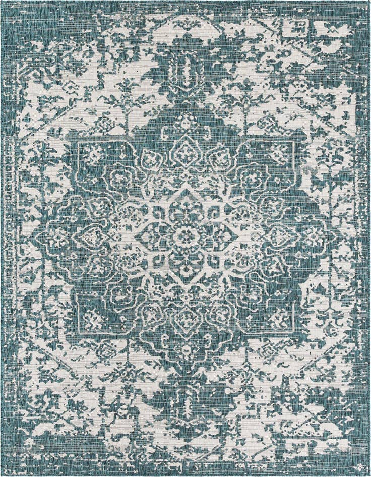 Detail image of 6' x 9' Easy-Clean Jill Zarin Dubai Indoor / Outdoor Rug