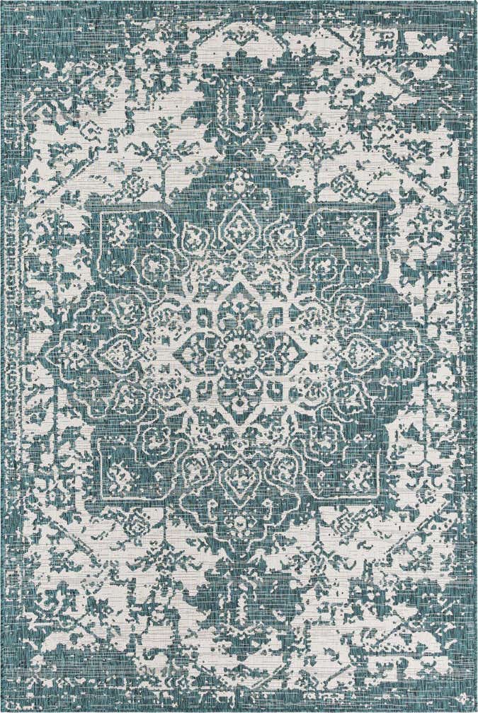 6' x 9' Easy-Clean Jill Zarin Dubai Indoor / Outdoor Rug
