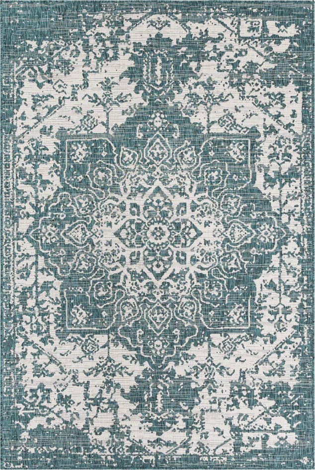 Detail image of 6' x 9' Easy-Clean Jill Zarin Dubai Indoor / Outdoor Rug