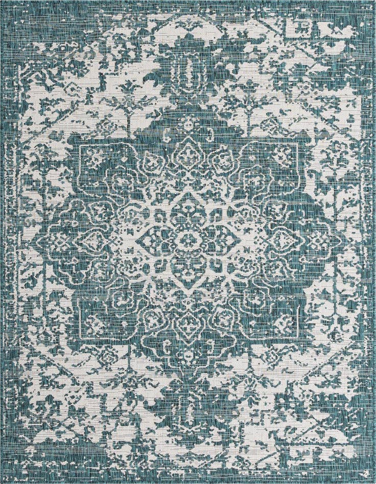 Detail image of 5' 3 x 8' Easy-Clean Jill Zarin Dubai Indoor / Outdoor Rug