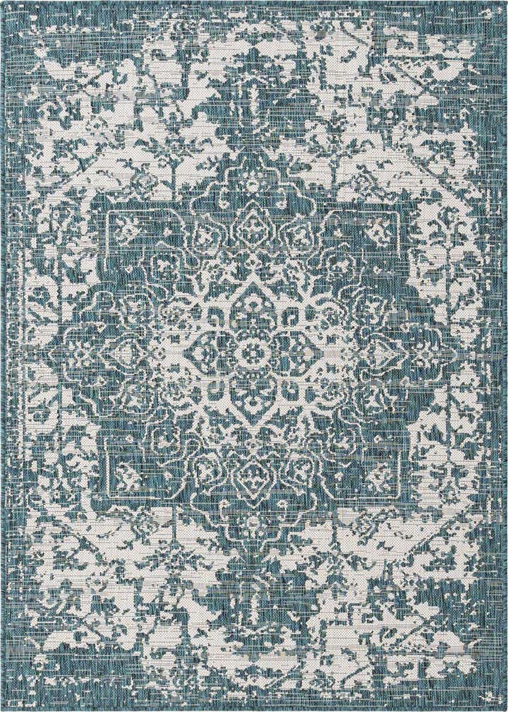 4' x 6' Easy-Clean Jill Zarin Dubai Indoor / Outdoor Rug