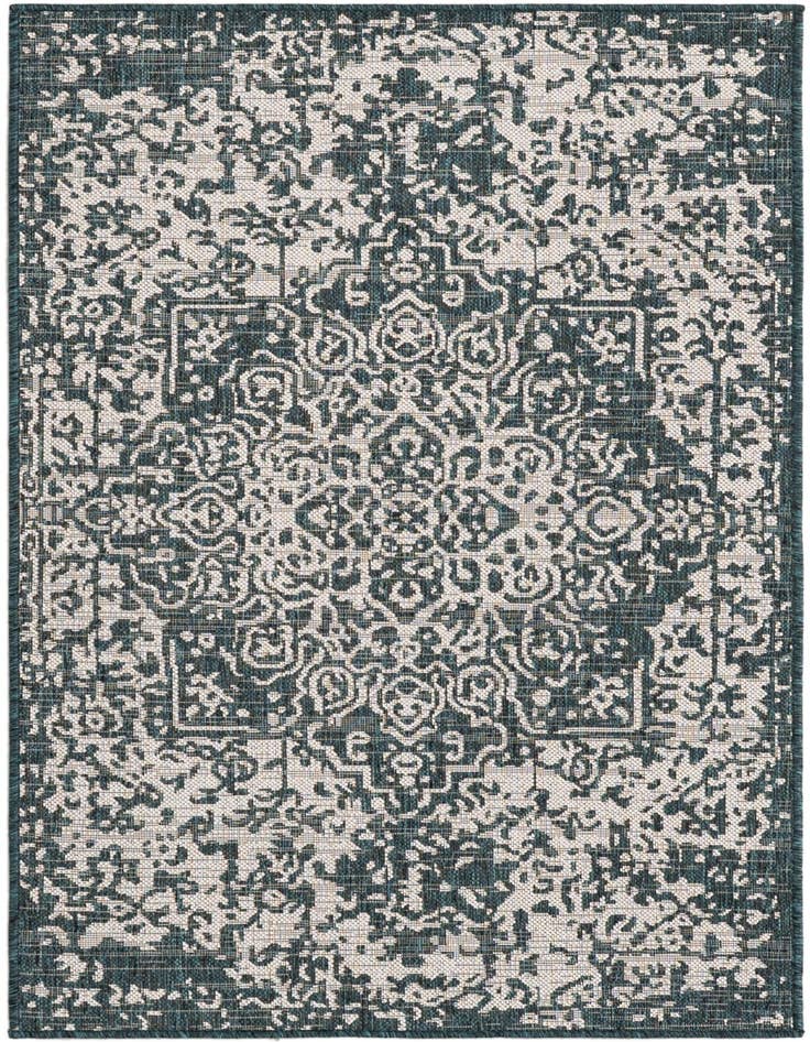 Detail image of 3' x 5' 3 Easy-Clean Jill Zarin Dubai Indoor / Outdoor Rug