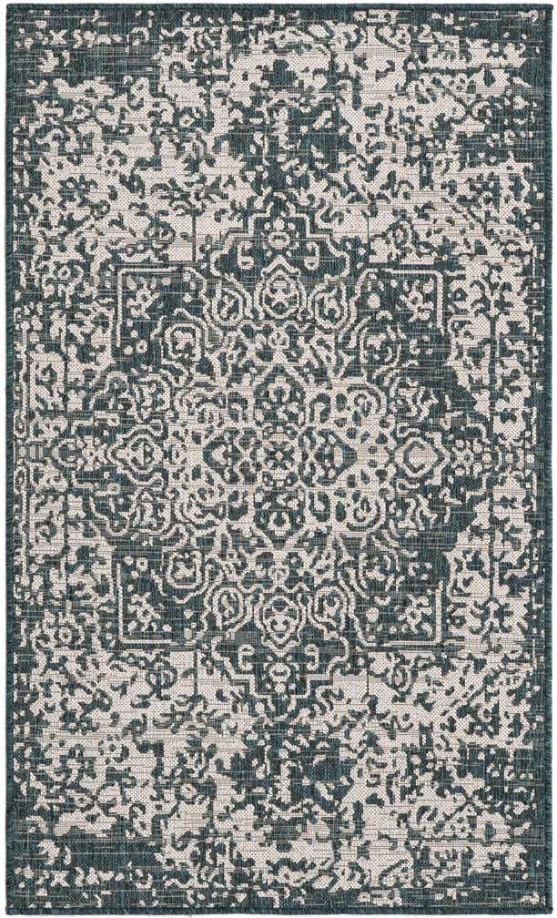 3' x 5' 3 Easy-Clean Jill Zarin Dubai Indoor / Outdoor Rug