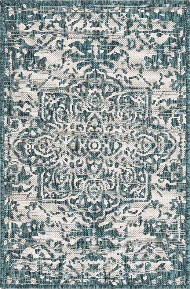 Detail image of 2' x 3' Easy-Clean Jill Zarin Dubai Indoor / Outdoor Rug