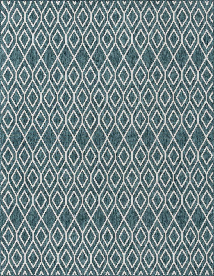 Detail image of 9' x 12' Easy-Clean Jill Zarin Turks and Caicos Indoor / Outdoor Rug
