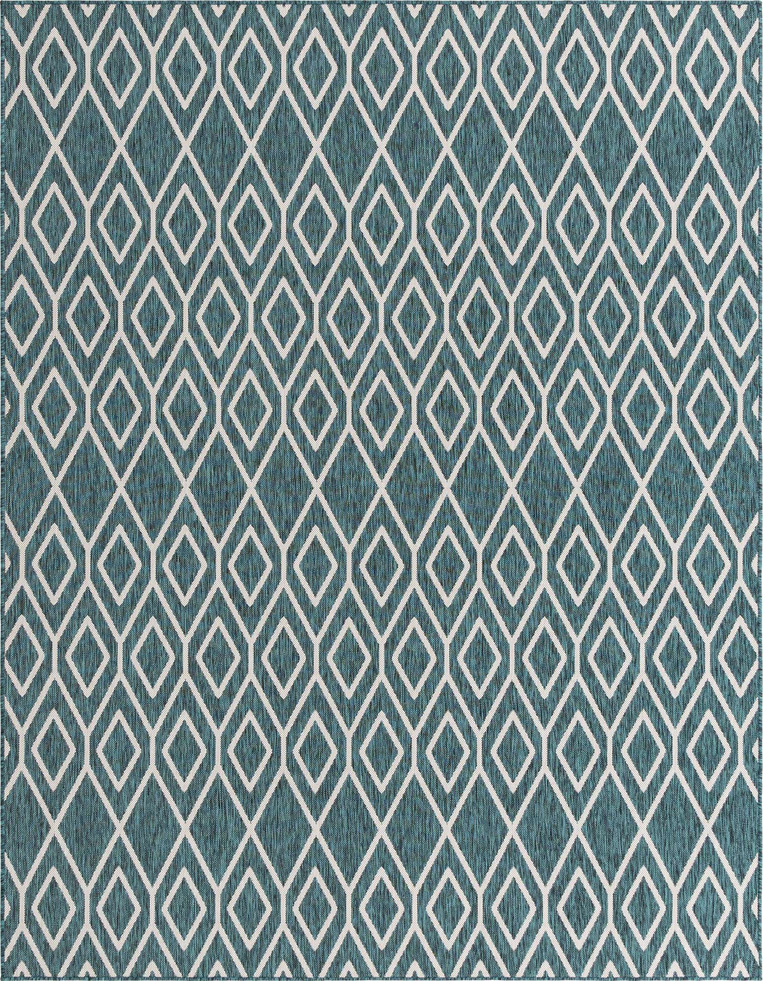 7' 10 x 10' Easy-Clean Jill Zarin Turks and Caicos Indoor / Outdoor Rug