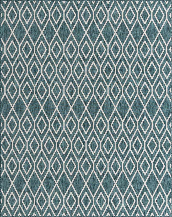 7' 10 x 10' Easy-Clean Jill Zarin Turks and Caicos Indoor / Outdoor Rug