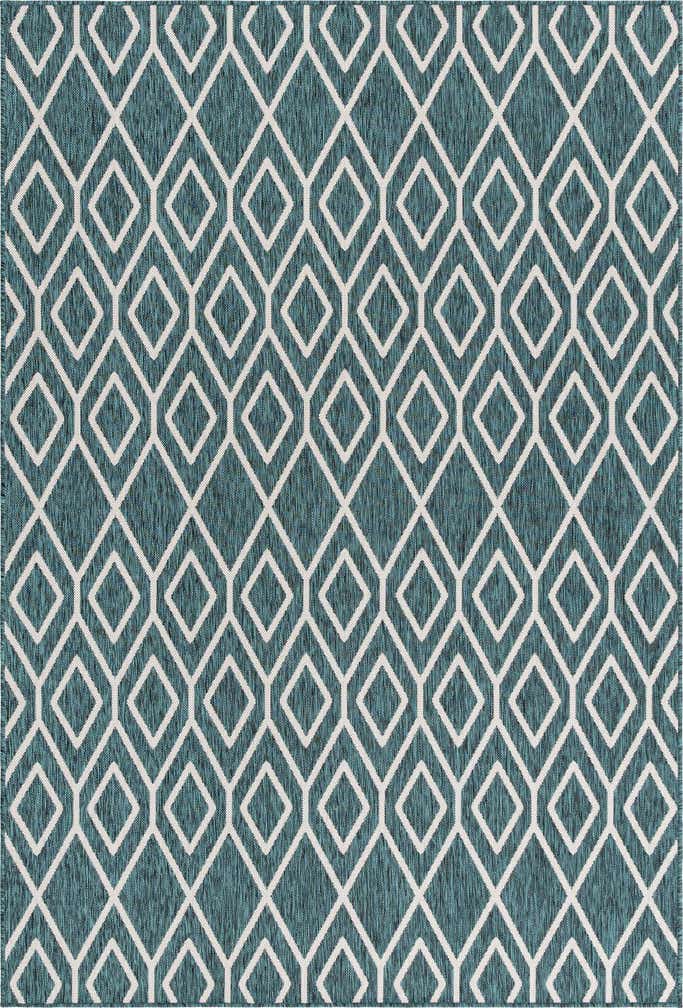 6' x 9' Easy-Clean Jill Zarin Turks and Caicos Indoor / Outdoor Rug