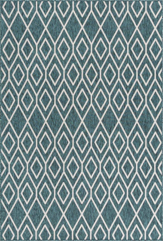 Detail image of 6' x 9' Easy-Clean Jill Zarin Turks and Caicos Indoor / Outdoor Rug