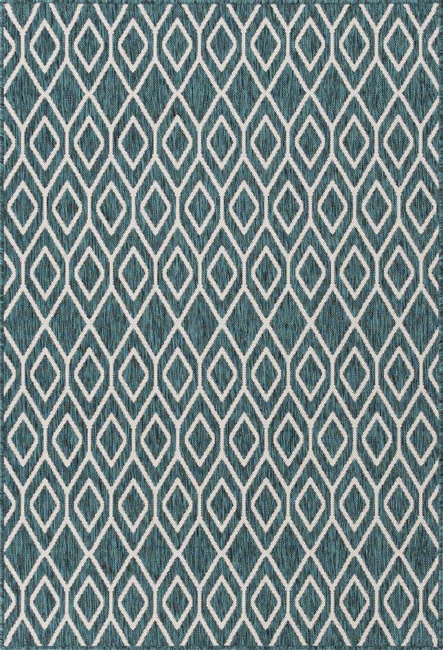 Detail image of 4' x 6' Easy-Clean Jill Zarin Turks and Caicos Indoor / Outdoor Rug
