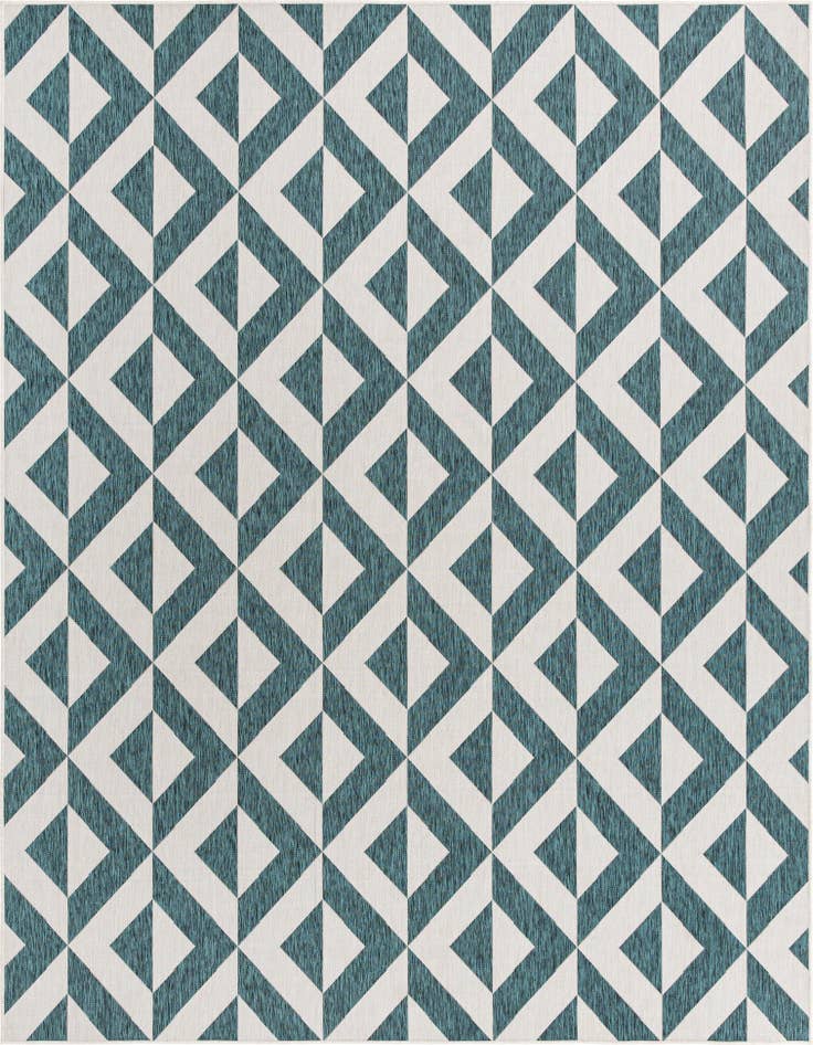 Detail image of 9' x 12' Easy-Clean Jill Zarin Napa Indoor / Outdoor Rug