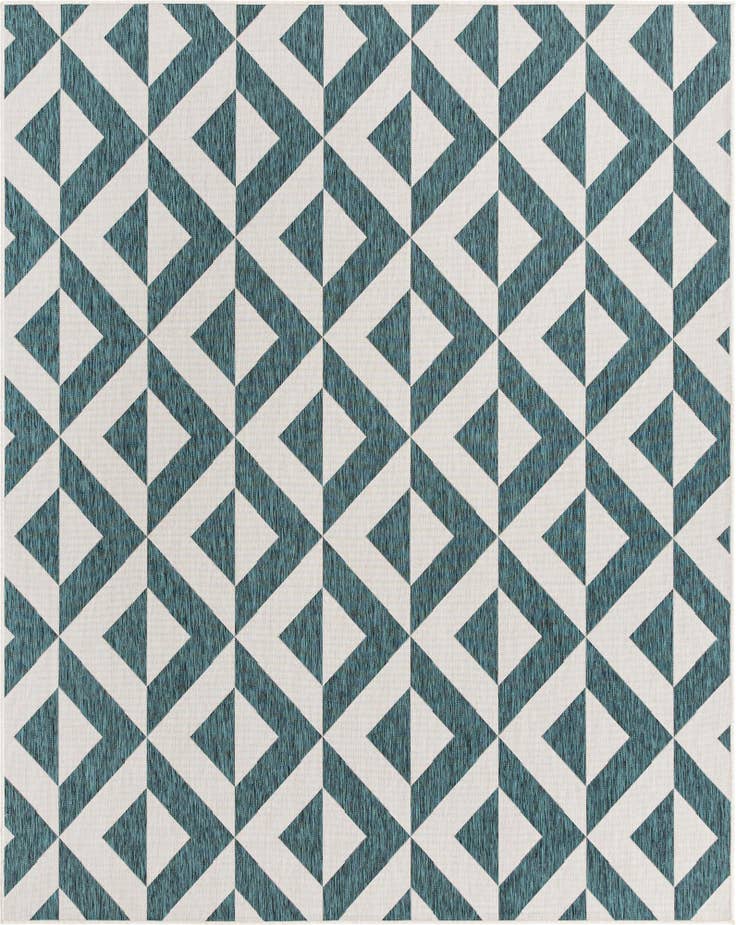 Detail image of 7' 10 x 10' Easy-Clean Jill Zarin Napa Indoor / Outdoor Rug
