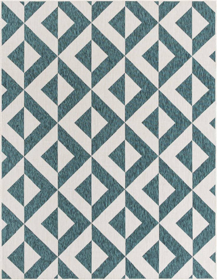 Detail image of 6' x 9' Easy-Clean Jill Zarin Napa Indoor / Outdoor Rug