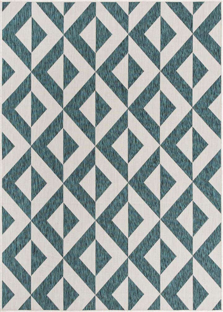 5' 3 x 8' Easy-Clean Jill Zarin Napa Indoor / Outdoor Rug