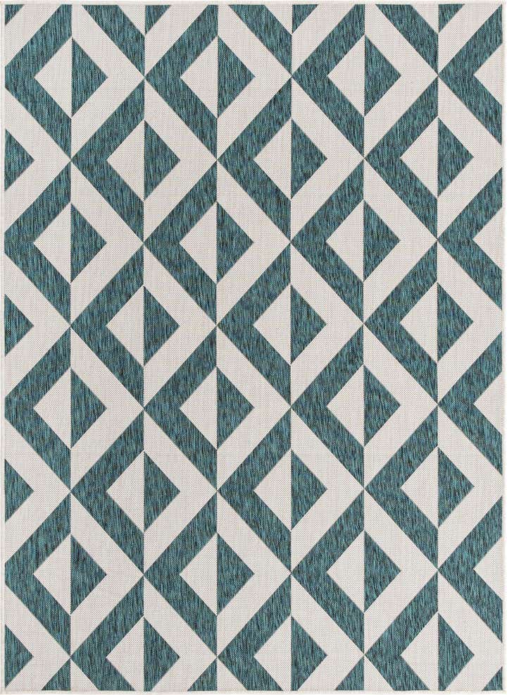 5' 3 x 8' Easy-Clean Jill Zarin Napa Indoor / Outdoor Rug