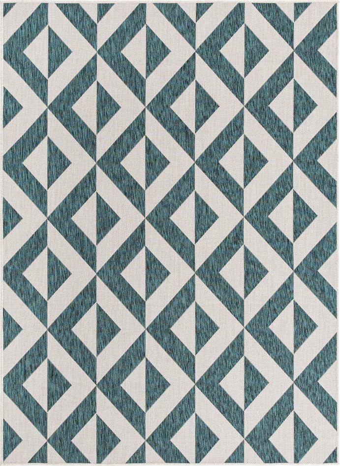 Detail image of 5' 3 x 8' Easy-Clean Jill Zarin Napa Indoor / Outdoor Rug