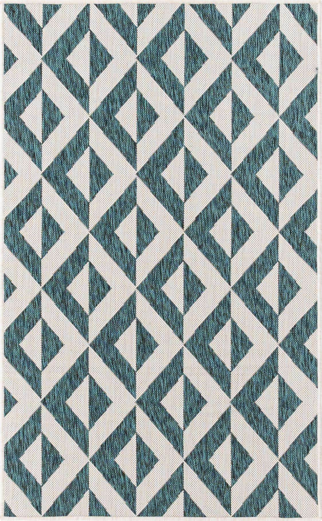 3' x 5' 3 Easy-Clean Jill Zarin Napa Indoor / Outdoor Rug