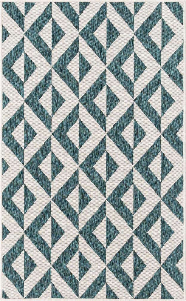 3' x 5' 3 Easy-Clean Jill Zarin Napa Indoor / Outdoor Rug