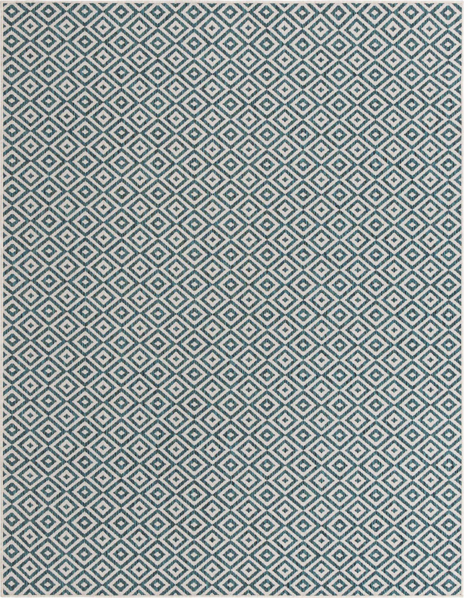 7' 10 x 10' Easy-Clean Jill Zarin Costa Rica Indoor / Outdoor Rug