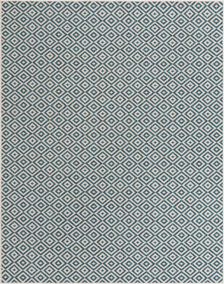 7' 10 x 10' Easy-Clean Jill Zarin Costa Rica Indoor / Outdoor Rug