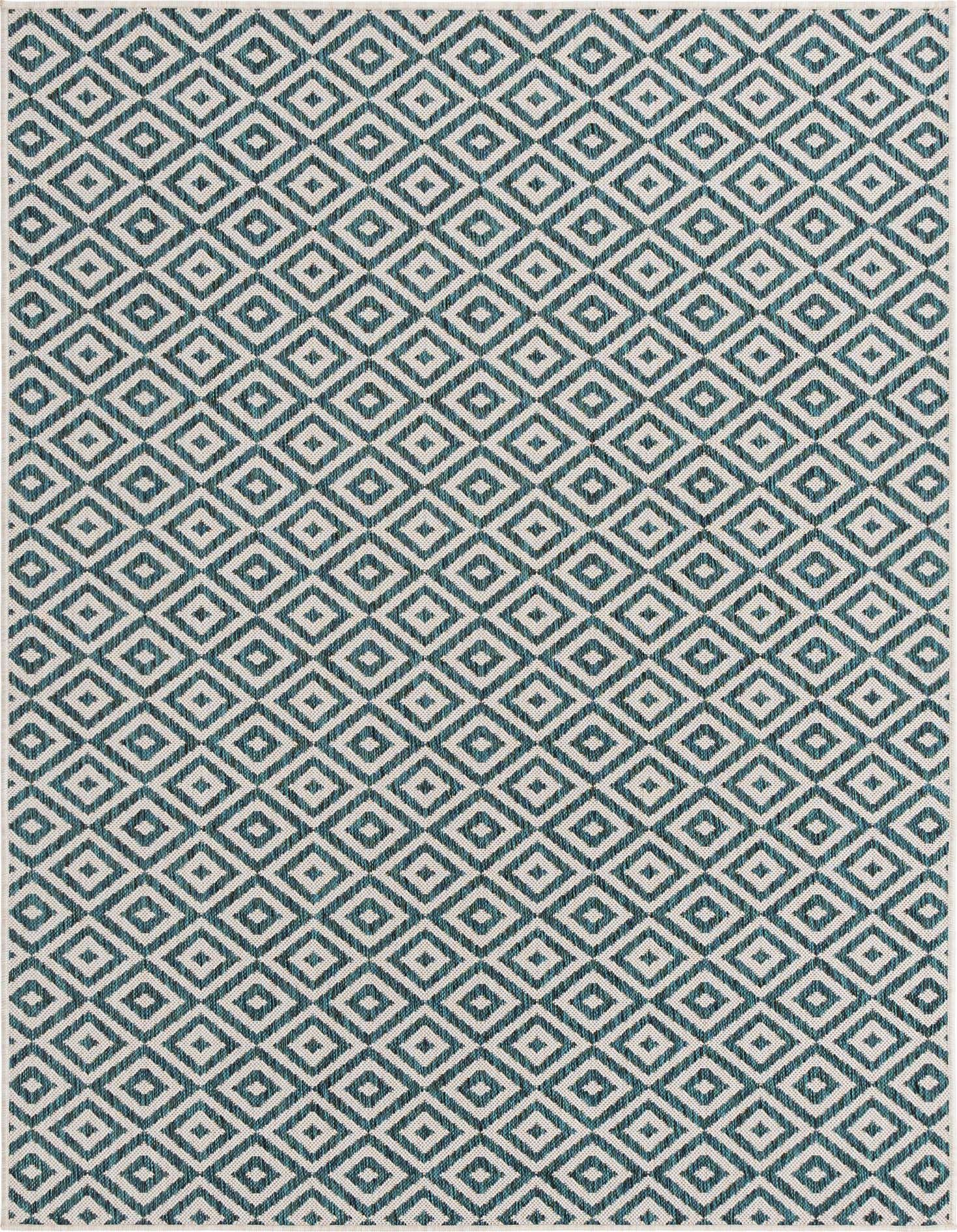 5' 3 x 8' Easy-Clean Jill Zarin Costa Rica Indoor / Outdoor Rug