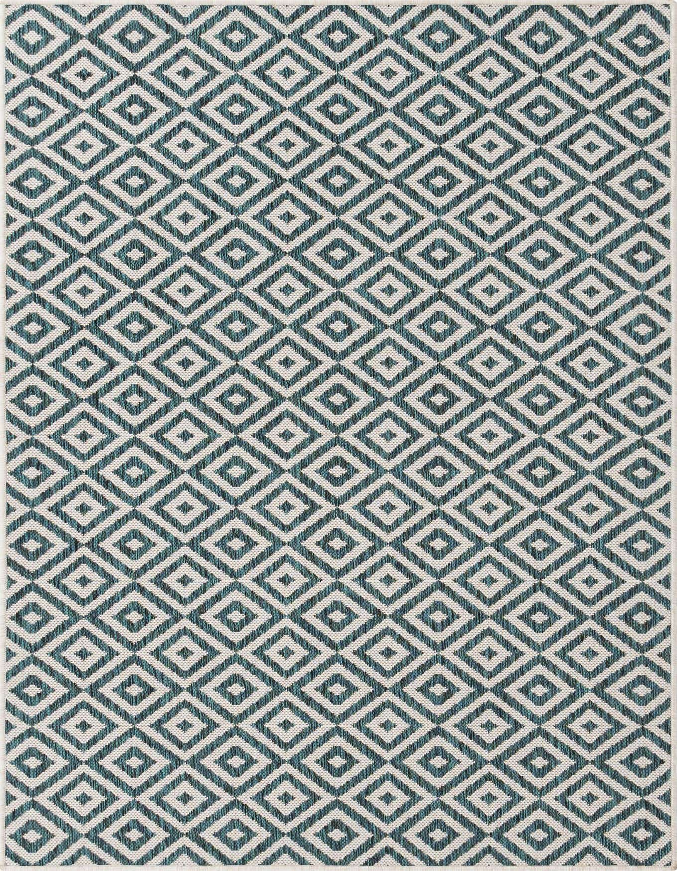 4' x 6' Easy-Clean Jill Zarin Costa Rica Indoor / Outdoor Rug