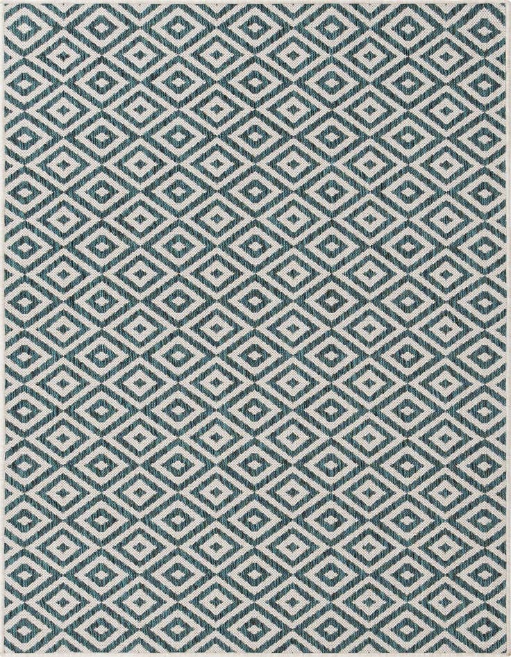 Detail image of 4' x 6' Easy-Clean Jill Zarin Costa Rica Indoor / Outdoor Rug