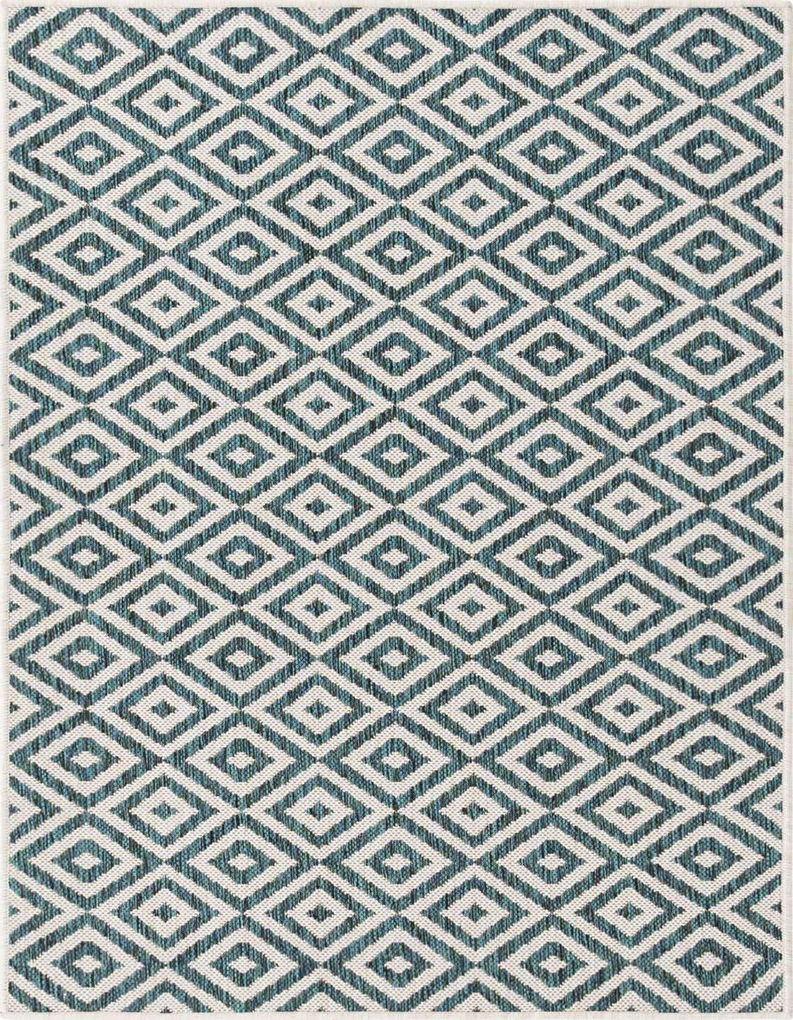 3' x 5' 3 Easy-Clean Jill Zarin Costa Rica Indoor / Outdoor Rug