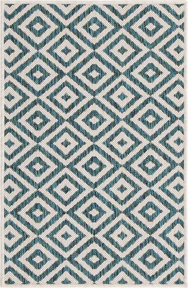Detail image of 2' x 3' Easy-Clean Jill Zarin Costa Rica Indoor / Outdoor Rug