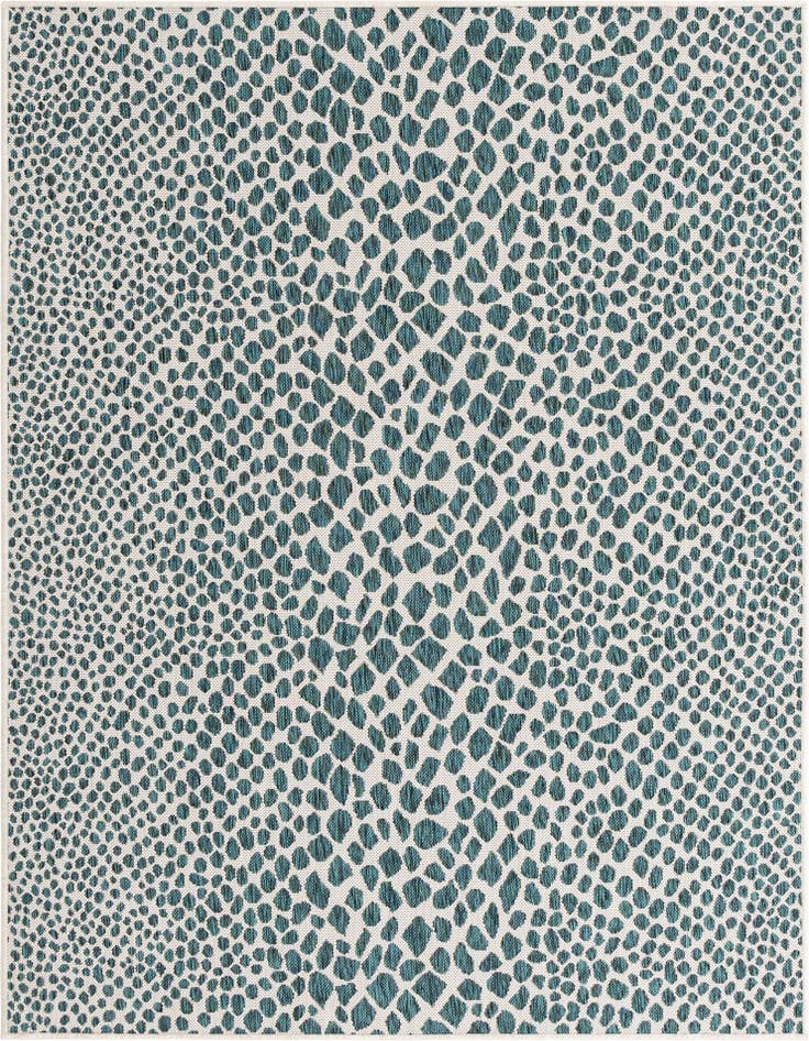 Detail image of 5' 3 x 8' Easy-Clean Jill Zarin Cape Town Indoor / Outdoor Rug