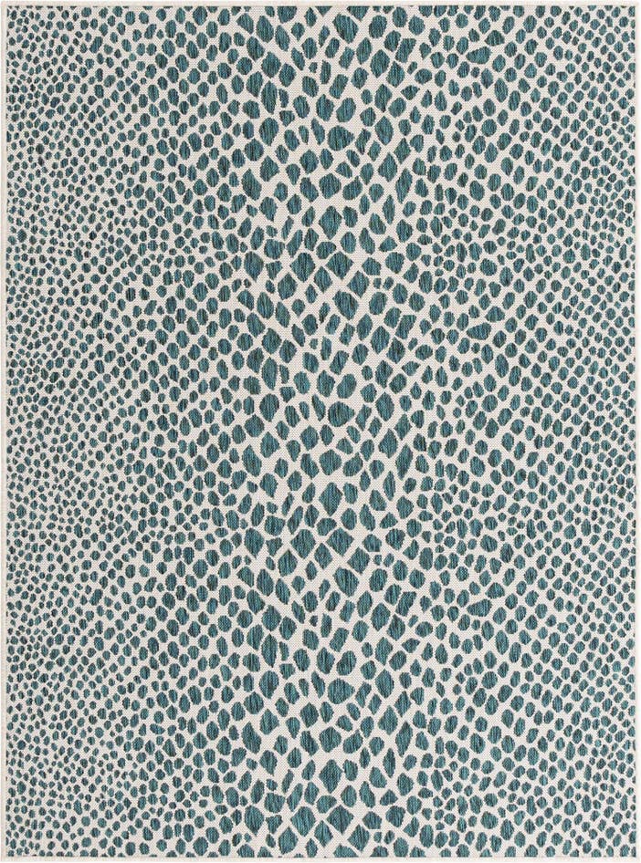 Detail image of 5' 3 x 8' Easy-Clean Jill Zarin Cape Town Indoor / Outdoor Rug