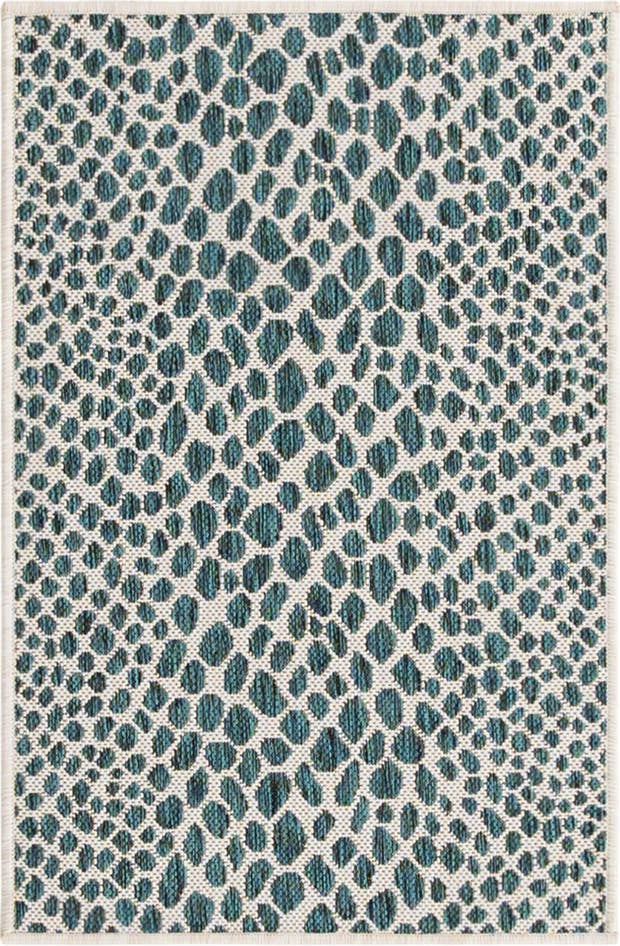 Detail image of 2' x 3' Easy-Clean Jill Zarin Cape Town Indoor / Outdoor Rug