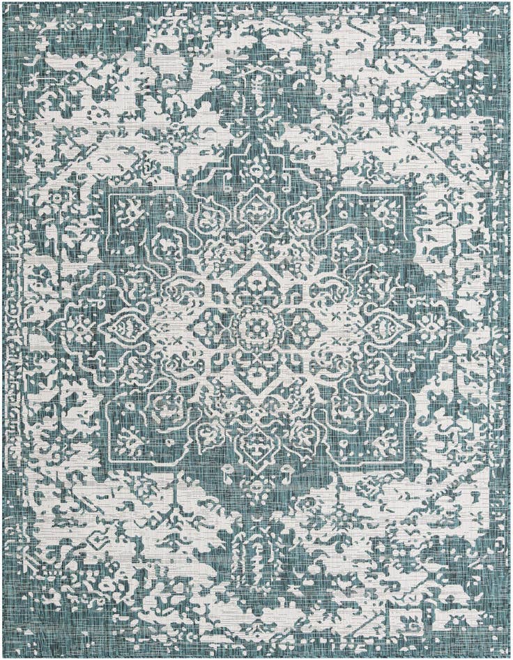 Detail image of 7' x 10' Easy-Clean Jill Zarin Dubai Indoor / Outdoor Rug